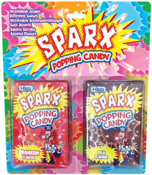 Sparx Blister Popping Candy