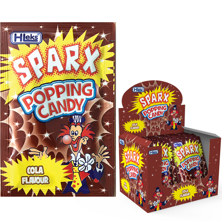 Sparx Cola Flavored Popping Candy